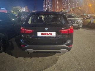 2017 BMW X1 18d xDrive II (F48), чёрный, 2875000 рублей, вид 3