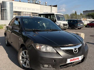 2006 Mazda 3 I (BK) Рестайлинг, чёрный, 280000 рублей, вид 2