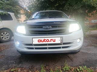 2012 Lada (ВАЗ) Granta I, белый, 270000 рублей, вид 3