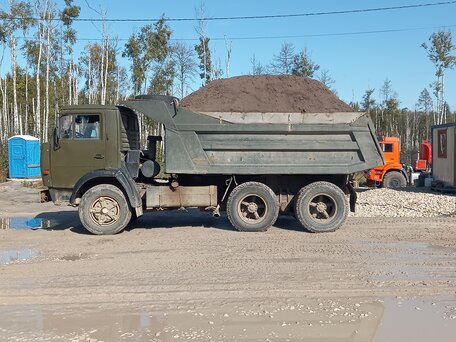 1993 КамАЗ 5511, зелёный, 420000 рублей, вид 5