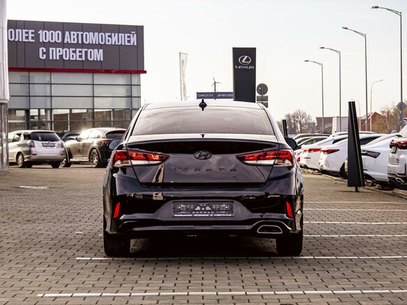 2019 Hyundai Sonata VII (LF) Рестайлинг, чёрный, 1545000 рублей - вид 4