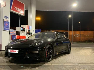 2014 Porsche Panamera Turbo Executive I Рестайлинг, чёрный, 3500000 рублей, вид 1