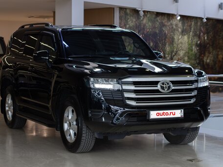 2023 Toyota Land Cruiser 300 Series, чёрный, 18500000 рублей, вид 4