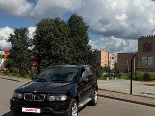 2002 BMW X5 3.0d I (E53), чёрный, 600000 рублей, вид 1