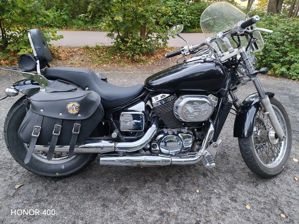 2002 Honda Shadow 750, чёрный, 430000 рублей - вид 11