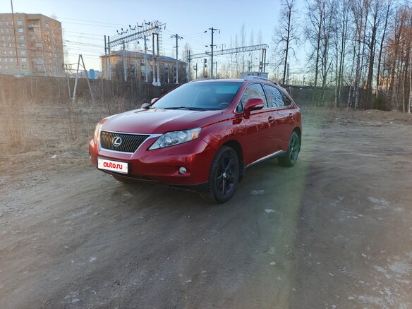 2009 Lexus RX 350 III, красный, 2000000 рублей - вид 1