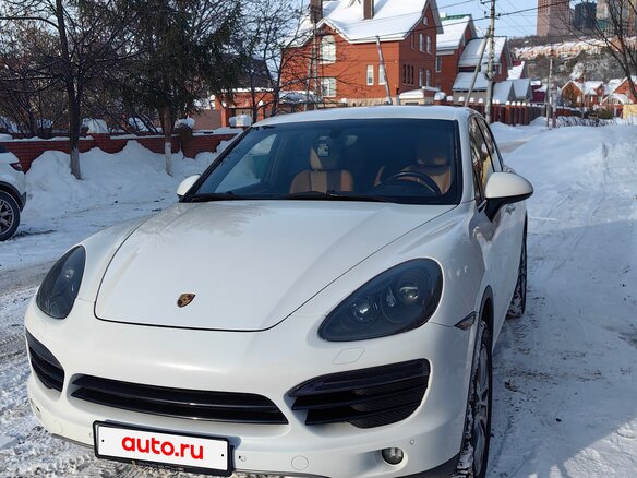 2012 Porsche Cayenne II (958), белый, 2100000 рублей - вид 2