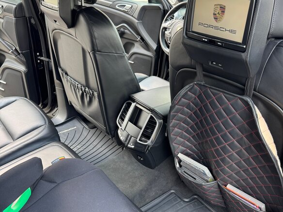 2012 Porsche Cayenne Diesel II (958), чёрный, 2590000 рублей - вид 19