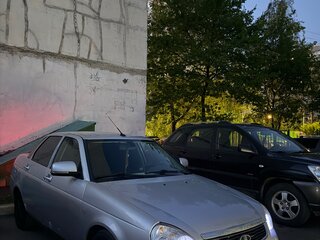 2013 Lada (ВАЗ) Priora I, серебристый, 350000 рублей, вид 3