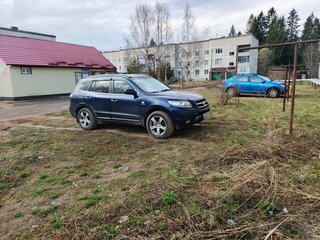 2006 Hyundai Santa Fe II, синий, 700000 рублей, вид 1