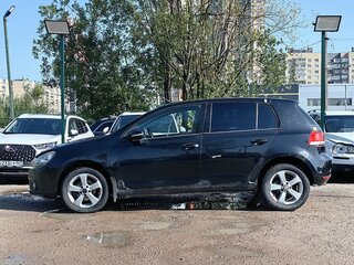 2009 Volkswagen Golf VI, чёрный, 284900 рублей, вид 5