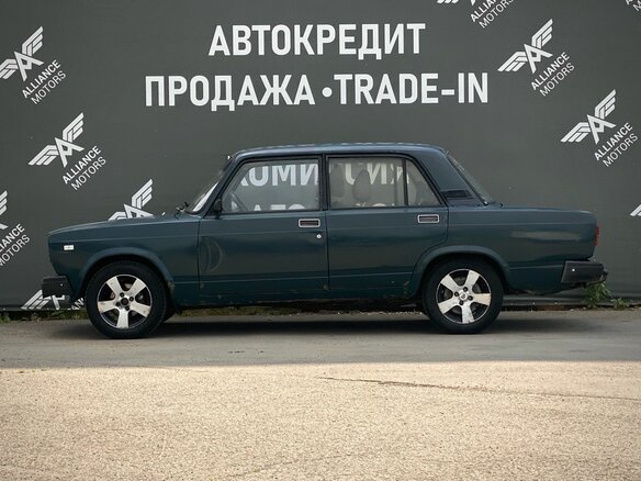 2001 Lada (ВАЗ) 2107, зелёный - вид 2