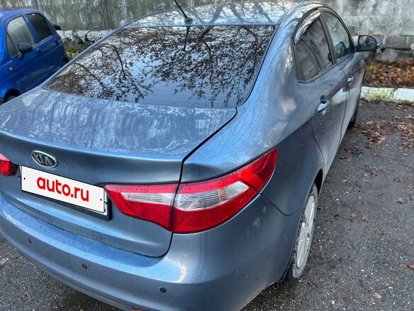 2012 Kia Rio 5-speed III, голубой, 487000 рублей - вид 9