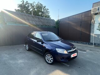 2012 Lada (ВАЗ) Granta I, синий, 465000 рублей, вид 2
