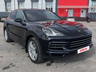 2019 Porsche Cayenne III, чёрный, 6500000 рублей, вид 1