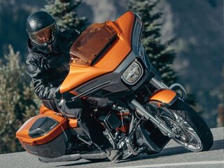 2026 Harley-Davidson CVO Street Glide, оранжевый, 6350000 рублей, вид 4