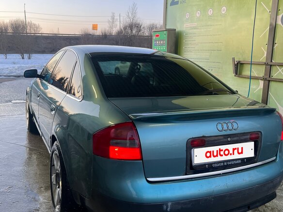 1998 Audi A6 II (C5), зелёный, 400000 рублей - вид 6