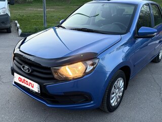 2018 Lada (ВАЗ) Granta I Рестайлинг, синий, 450000 рублей, вид 2