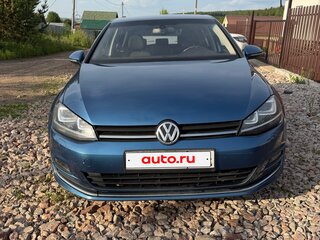 2013 Volkswagen Golf VII, синий, 800000 рублей, вид 2