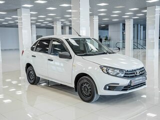 2019 Lada (ВАЗ) Granta I Рестайлинг, белый, 434000 рублей, вид 3