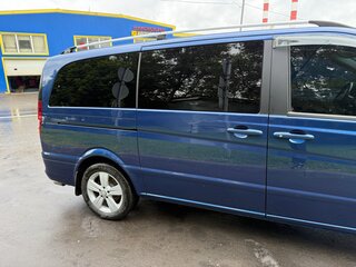 2010 Mercedes-Benz Viano Long L2 I (W639) Рестайлинг, синий, 2150000 рублей, вид 3