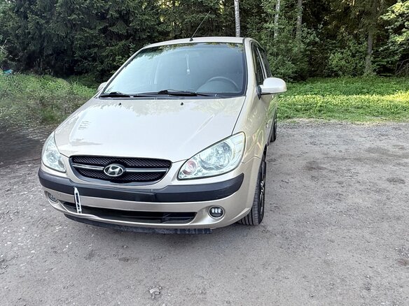 2010 Hyundai Getz I Рестайлинг, бежевый, 490000 рублей