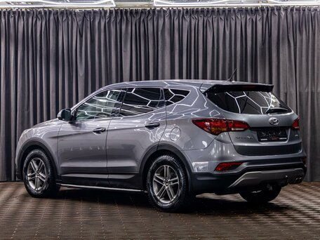 2015 Hyundai Santa Fe III Рестайлинг, серый, 1745000 рублей, вид 4