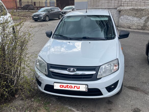 2016 Lada (ВАЗ) Granta I, белый, 655000 рублей