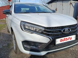 2024 Lada (ВАЗ) Vesta I Рестайлинг (NG), белый, 1400000 рублей, вид 2