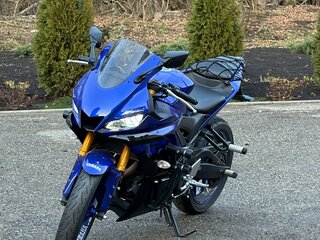 2019 Yamaha YZF-R3, синий, 550000 рублей, вид 1
