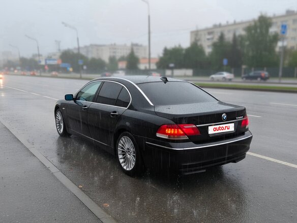 2005 BMW 7 серии 750Li IV (E65/E66) Рестайлинг, чёрный - вид 11