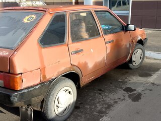 1987 Lada (ВАЗ) 2109, пурпурный, 110000 рублей, вид 2