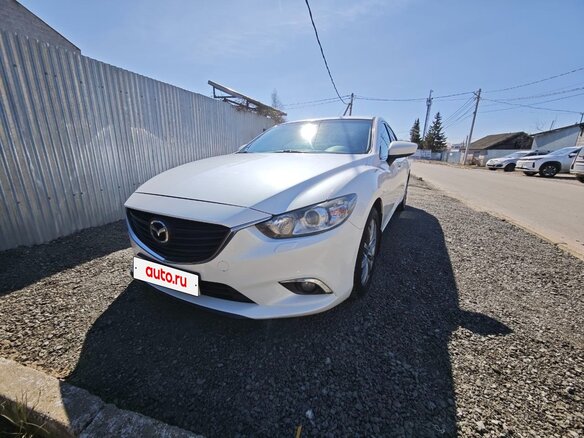 2014 Mazda 6 III (GJ), белый, 1690000 рублей - вид 7
