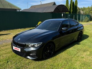 2019 BMW 3 серии 320i VII (G2x), чёрный, 3600000 рублей, вид 2