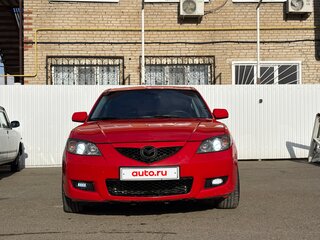2008 Mazda 3 I (BK) Рестайлинг, красный, 420000 рублей, вид 3
