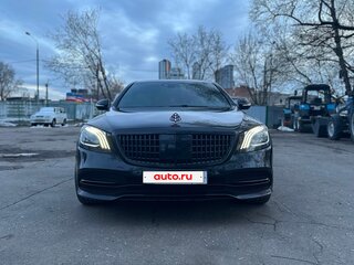 2017 Mercedes-Benz Maybach S-Класс 560 I (X222) Рестайлинг, чёрный, 5100000 рублей, вид 1