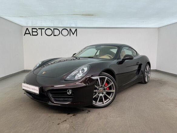 2016 Porsche Cayman S II (981), коричневый, 6390000 рублей