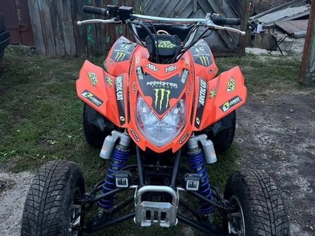 2005 Suzuki QuadSport Z400, оранжевый, 450000 рублей, вид 5