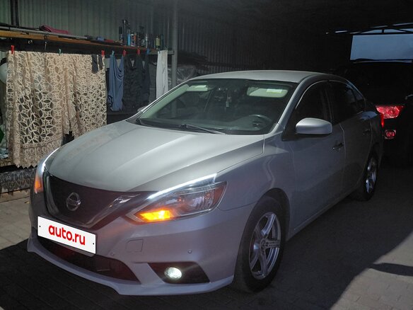2018 Nissan Sentra VII (B17) Рестайлинг, серый, 720000 рублей