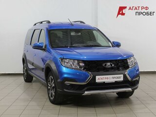 2022 Lada (ВАЗ) Largus Cross I Рестайлинг, синий, 1450000 рублей, вид 3