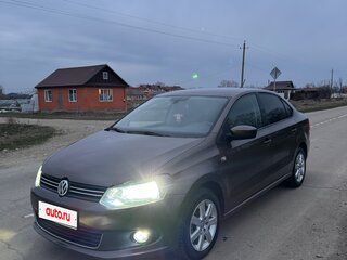 2015 Volkswagen Polo V, коричневый, 780000 рублей, вид 4