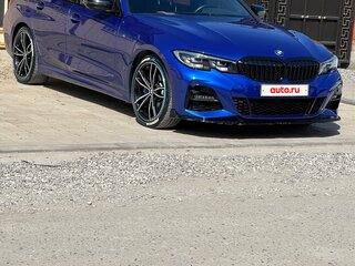 2019 BMW 3 серии 320d VII (G2x), синий, 3700000 рублей, вид 3