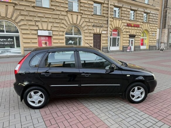 2012 Lada (ВАЗ) Kalina I, чёрный, 380000 рублей - вид 5