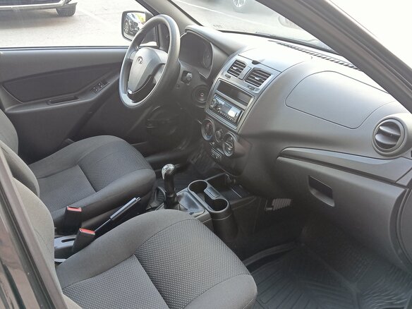 2014 Lada (ВАЗ) Kalina II, чёрный, 400000 рублей - вид 5