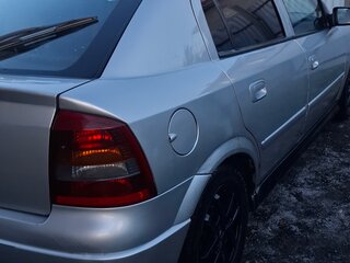 2001 Opel Astra G, серебристый, 350000 рублей, вид 2