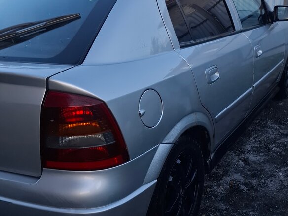 2001 Opel Astra G, серебристый, 350000 рублей - вид 1