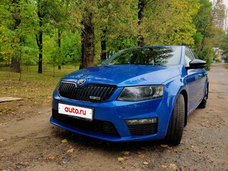2014 Skoda Octavia RS III, синий, 1614808 рублей, вид 4