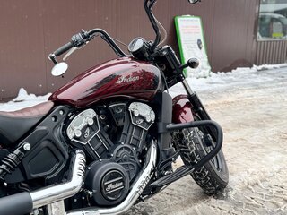 2023 Indian Scout, красный, 1205000 рублей, вид 4
