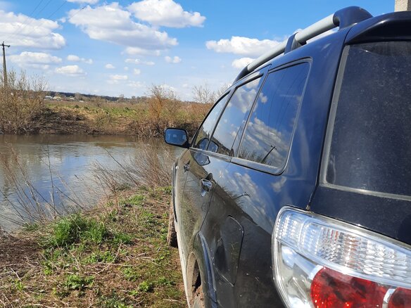 2007 Mitsubishi Outlander I, чёрный, 616000 рублей - вид 17