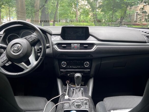 2015 Mazda 6 III (GJ) Рестайлинг, красный, 1670000 рублей - вид 12